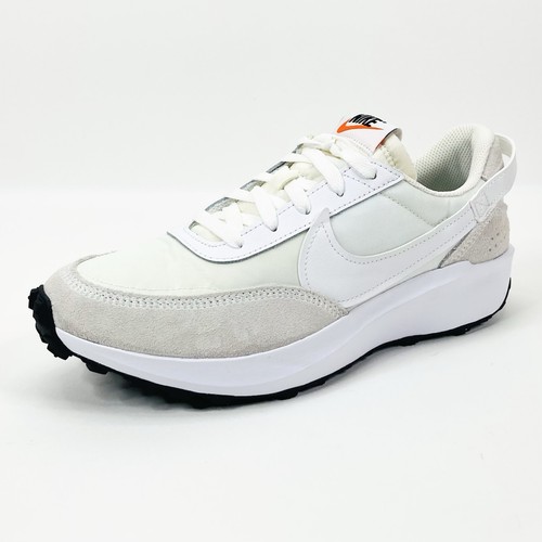 Nike Waffle Debut White Grey Women’s Shoes Size 9.5 DH9523 100 VERY NICE Runners - Afbeelding 7 van 15