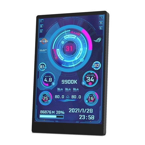 Compact 3.5 IPS Type C Secondary Screen for Enhanced Computer Productivity - Afbeelding 6 van 20