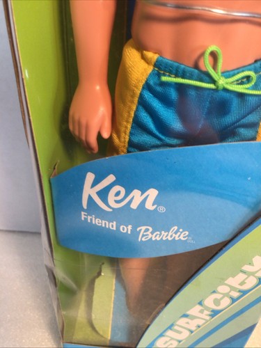 Ken Barbie Doll Surf City Doll by Mattel 2000 Open Damaged box - Picture 3 of 6