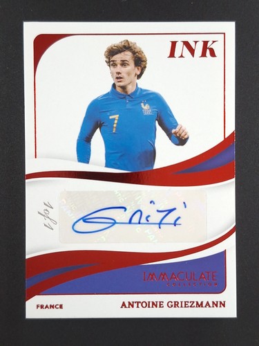 2024-25 Immaculate Coll. ANTOINE GRIEZMANN 1/1 Auto Ruby SSP France #I-AG