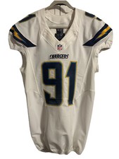 2016 San Diego Chargers Game Used Issued Worn Nike Football Jersey NFL