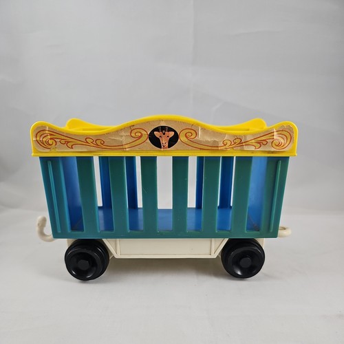 Tren de circo Fisher Price vintage con algunos animales 1973 - Imagen 10 de 15