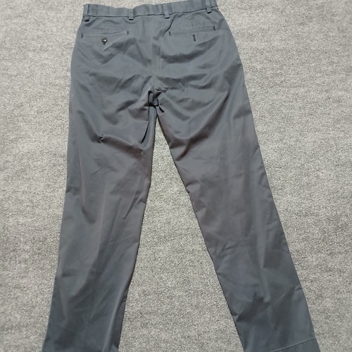 Brooks Brothers Pants Mens 33x32 Gray Stretch Milano Fit Lightweight Chino - Picture 4 of 5