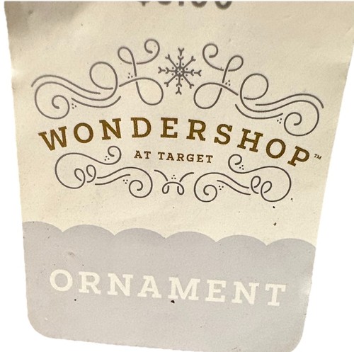 9er Set Wondershop Metall goldfarben Taube Christbaum flach Ornamente Neu mit Etikett - Bild 9 von 20