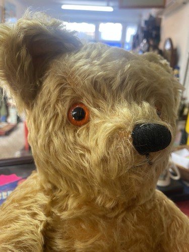 Vintage Chad Valley Operative Growler Fully Jointed Teddy Bear - VGC 19” - Picture 4 of 20