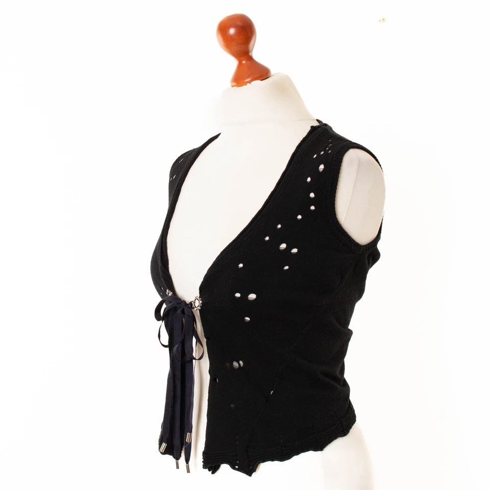 Damen HIGH USE by Claire Campbell Schwarz Ärmellos Top Größe S  13381 - Bild 3 von 4