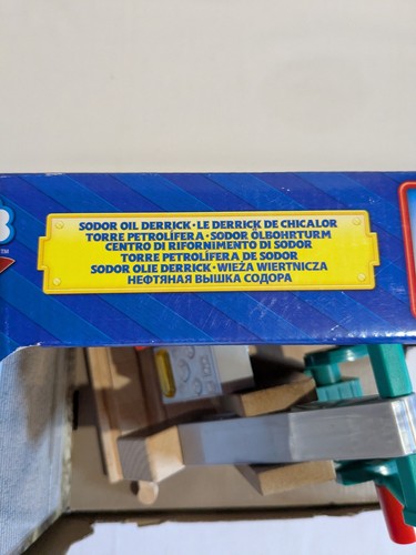 Sodor Oil Derrick Lights Sounds Works Thomas and Friends Wooden Railway Trains - Bild 9 von 12