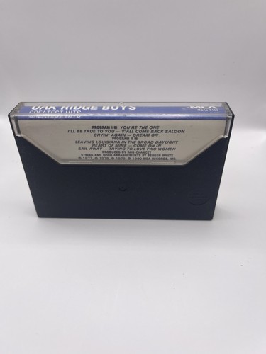 1980 GREATEST HITS / OAK RIDGE BOYS CASSETTE TAPE - Picture 2 of 3