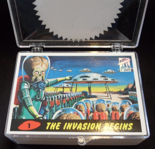 1994 Mars Attacks Archives (Topps) 1ST DAY PARALLEL Factory Set of 55 Cards 1-55 - Picture 2 of 2