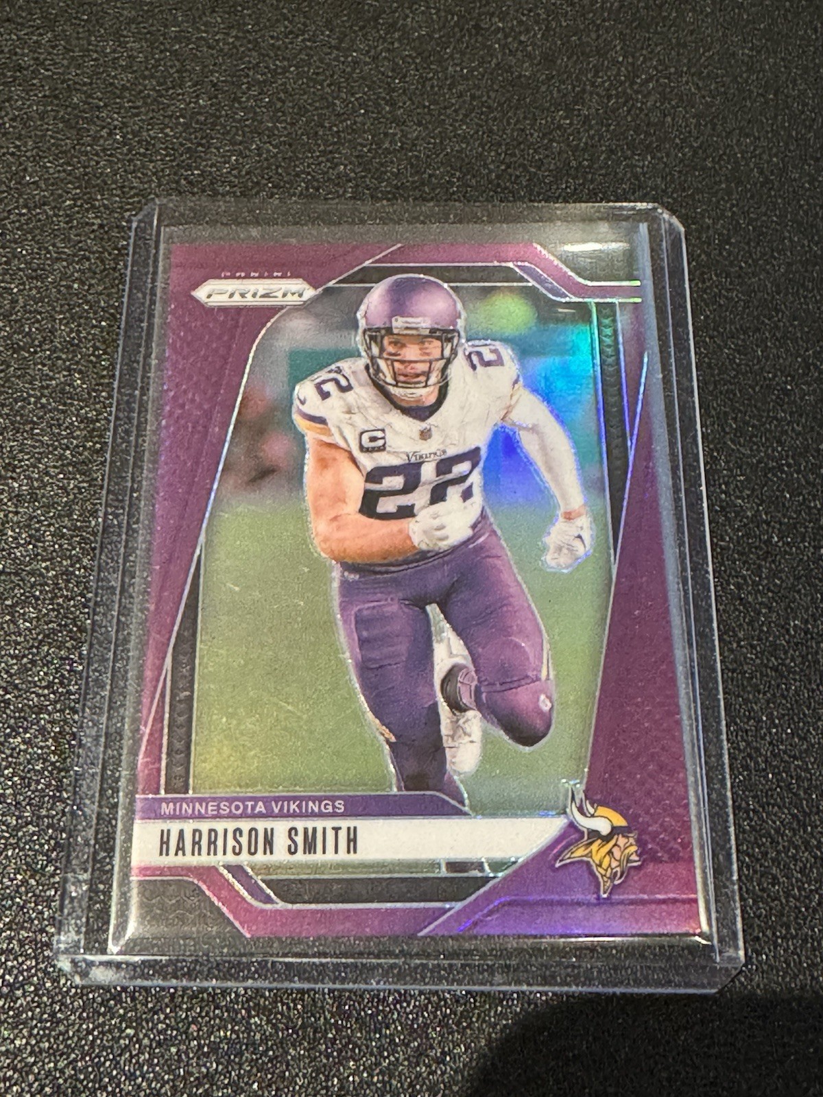 HARRISON SMITH /125 PURPLE 2024 PRIZM MINNESOTA VIKINGS