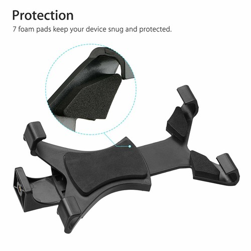 Tablet Tripod Mount Clamp Adjustable Stand Desk Holder 1/4 Thread For iPad 7-10" - Photo 6/13