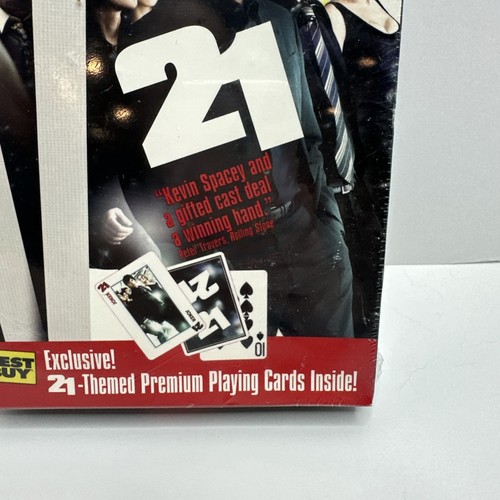 21 (DVD, 2008) Best Buy Exclusive With Playing Cards - Foto 3 di 8