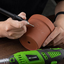 180W Rotary Tool Kit, 1.5-Amp 6 Variable Speed with Flex Shaft, 8000-32000RP...