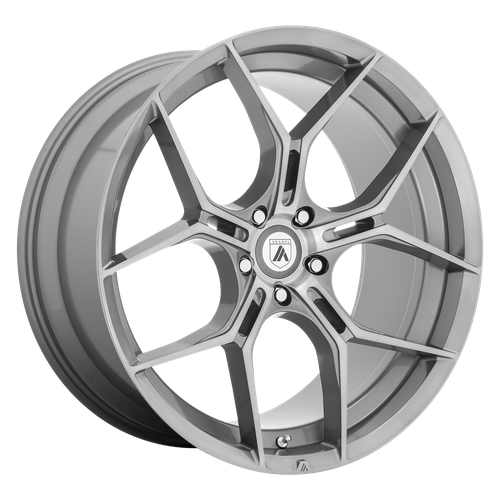 20x9 Asanti Black ABL-37 MONARCH Titanium Brushed Wheel 5x4.5 (38mm)