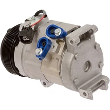 GPD A/C Compressor with 6 groove pulley Direct Fit