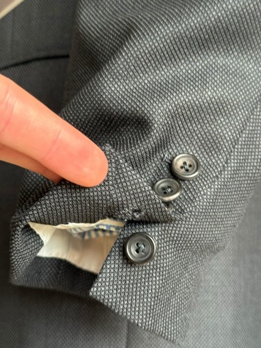 Gieves & Hawkes Bespoke Double Breasted Grey Suit 43R / W36R Nailhead Savile Row - Picture 8 of 23