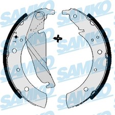 SAMKO Bremsbackensatz Bremsbacken Hinten für BMW 5er E34 520i 24V 518i E28
