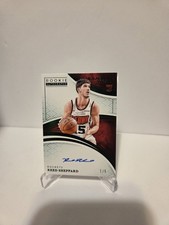 2024-25 Panini Immaculate Reed Sheppard Rookie Auto 1/5 RAI-SHP ROCKETS🚀 RC NBA