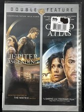 Jupiter Ascending / Cloud Atlas (DVD, 2017, Widescreen) NEW Double Feature 