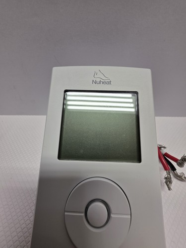 Nuheat Solo White Programmable Dual Voltage Floor Heating Thermostat EUC - Picture 7 of 12