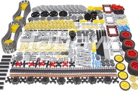 852pcs Technic-Parts Gears-Axle-Pin-Connector Compatible with Lego-Technic, S