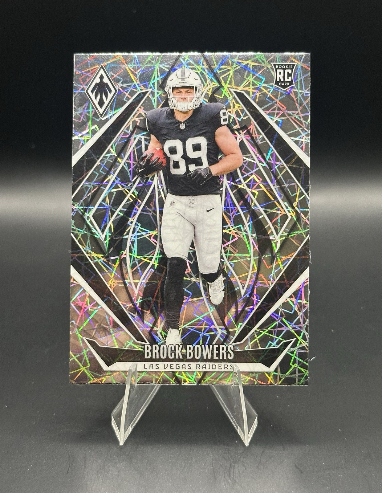 2024 Panini Phoenix - Rookies Brock Bowers #165 Lazer (RC)