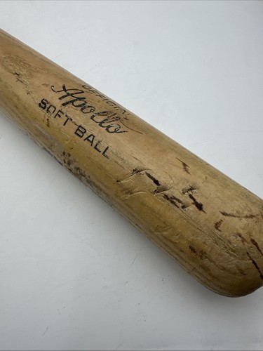 Vntg ADIRONDACK 131 APOLLO WOOD 34" 28oz Slow Pitch Adult Softball Home Run Bat - Picture 2 of 13