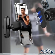 Universal Strong Magnetic Phone Holder 360° Rotatable Smartphones Mount for Gym