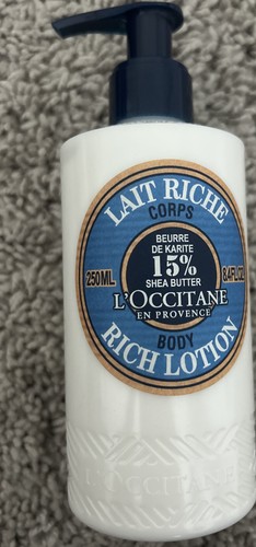 Loccitane Shea Body Rich Lotion 8.4 oz - Picture 2 of 2