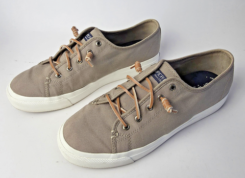 EUC Sperry Top-Sider Damen-Slipper Memory Foam Größe 10 hellbraune Turnschuhe - Bild 1 von 9