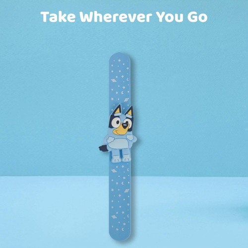 Bluey Slap Band Childrens Video Game Accessories 21. 5cm x 4cm Blue - Picture 6 of 7