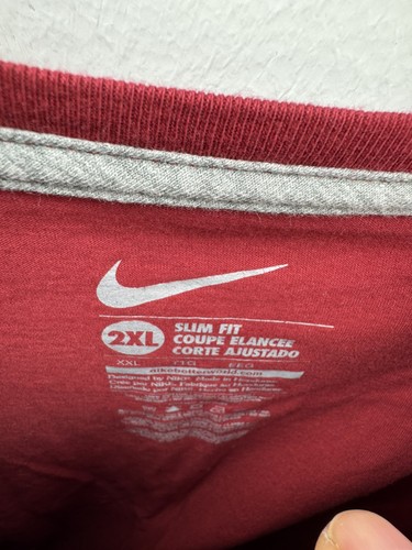 Alabama Crimson Tide Football Nike Regular Fit T-shirt Women’s 2XL Red - Bild 2 von 6