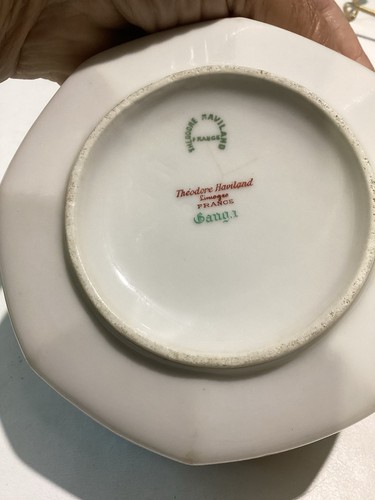 Vintage Theodore Haviland Limoges Frankreich 5 1/4" Schüssel - Bild 9 von 9
