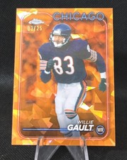 2024 Topps Chrome Sapphire - Willie Gault Orange /25 - BEARS LEGEND 🔥🏈🔥