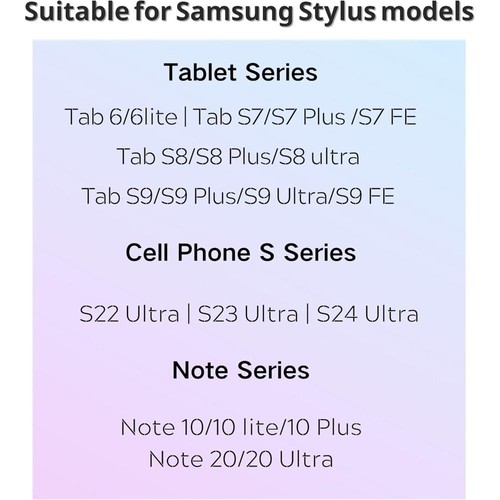 Stylus Pencil Nibs for Samsung Galaxy Tab S22 S23 S9 S8 S7 S6 Note10/20 Ultra - Zdjęcie 2 z 13