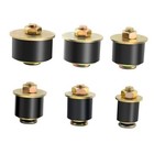 6PCS Rubber Freeze Plugs 3/4" 7/8" 1" 1-1/8" 1-1/4" 1-3/8",Rubber Plugs