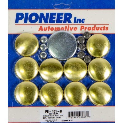 Pioneer PE-101-B, Kit 400 Chevy Freeze Plug Kit - Brass Performance Racing Parts - Picture 1 of 9