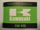 1975 Kawasaki 750 H2C Rider's Handbook Owner's Manual H2 C Riders Owners Shop