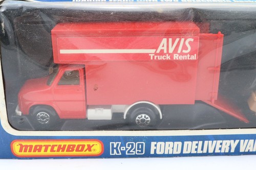 Matchbox Lesney SuperKings K-29 "Avis" Ford Delivery Van - England - Boxed C4 - Picture 2 of 7