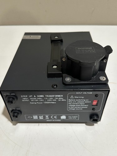 ELC T1500 1500 Watts Voltage Converter Transformer - Picture 2 of 4