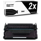 2x Eurotone Toner Replaces HP Cfw26X 26X