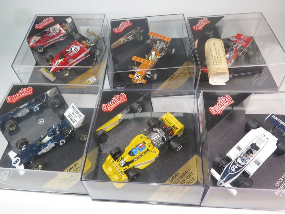 QUARTZO 1/43 Die Cast F1 Formula Uno Auto Da Gran Premio Selezione Anni '60/'70 - Immagine 2 di 4