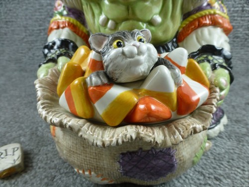 Fitz & Floyd Signature Gypsy Witch Cookie Jar Limited Edition 3000 Made Rare EUC - Picture 5 of 12
