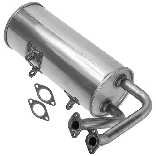Silenciador de escape para Kawasaki Mule 2500 2510 KAF620 1994-2000/2520 césped 1995-00 - Imagen 7 de 7