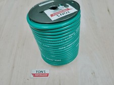 Tons 8mm Teal Silicone Spiral Core Spark Plug Wire 100 Feet Roll 500 Ohms