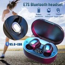 Bluetooth 5.2 Earbuds Waterproof Stereo Sport Wireless Headphones in Ear Headset