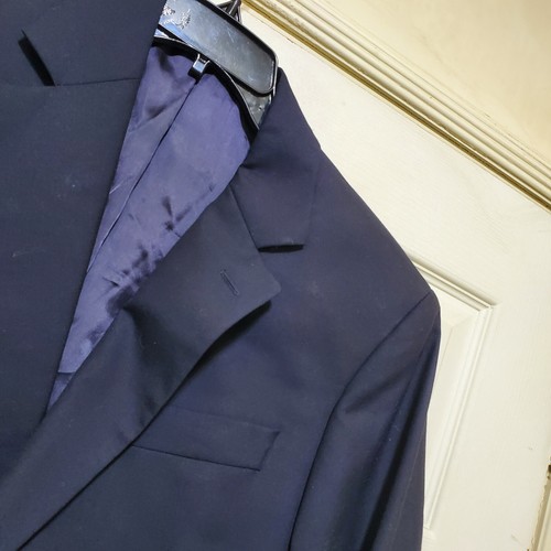 Brooks Bros Blazer Herren 38 S Schwarz Loro Piana 1818 Madison Goldknopf Sport Mantel - Bild 7 von 21