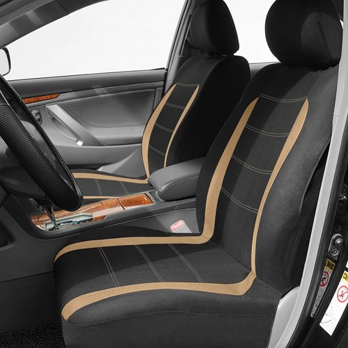 Universal Fabric Car Seat Covers Fit For Most Cars SUV Truck Van Accessories - Picture 12 of 29