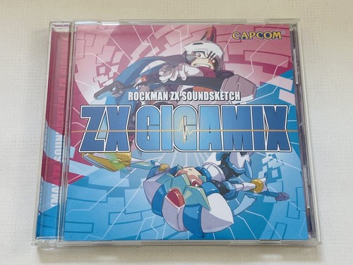 Rockman MegaMan ZX Sonido Boceto Giga Mezcla Juego Japonés Música CD Probado Usado JP - Imagen 2 de 12