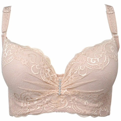 2 Pack Slightly Padded Women Bras Push Up Bra Underwire Large Boobs Brassiere BH - Picture 14 of 30